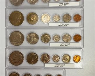 US Mint Set Uncirculated Coins