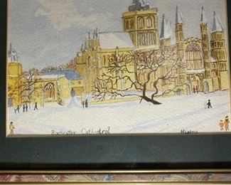 Rochester Cathedral painting