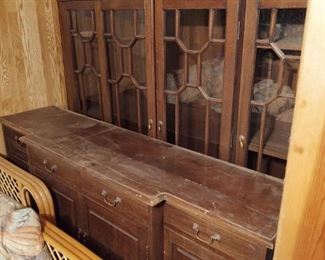 Vintage 2 Piece Cabinet