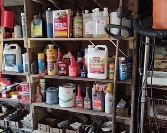 Lots of items in Garage