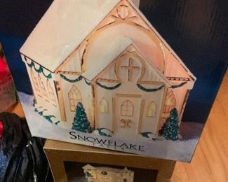 Snowflake village