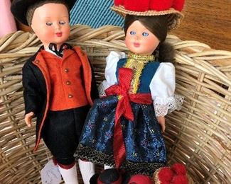 German Doll Family - set of 5, $55
