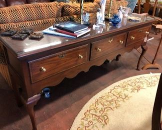 Reduced! $1750 to $1500, Henkel-Harris Cherry Sideboard, 78L x 21W x 34H