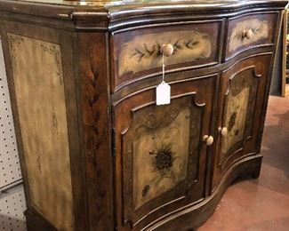 Hand Painted Chest by Hooker, $375 ; 43L x 18W x 35H