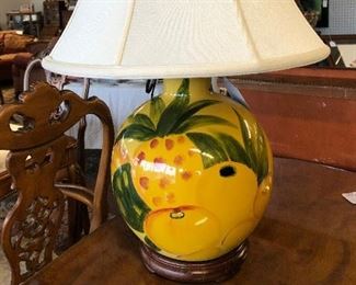 Lovely Lemon Lamp, $325