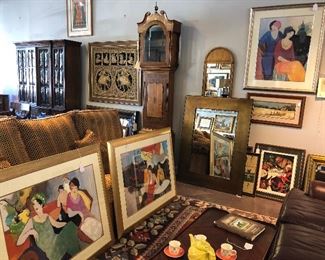 3 Itzchak Tarkay framed art prints, $275- $425