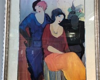 Itzchak Tarkay, $275, framed print