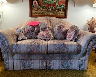 Floral Couch