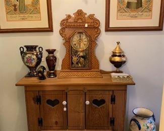 Mantle Clock, Table & Decor