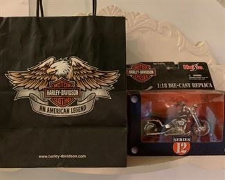 Scale Model Harley Davidson