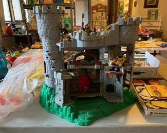 Toy Castle with Figurines
