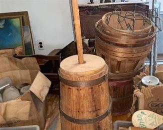 Lovely butter churn $195