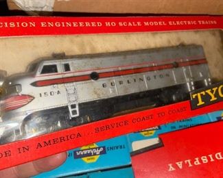 Box of trains.. but wait there’s more!  All look to be unused with original boxes! 