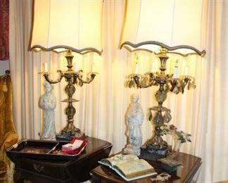 Hollywood Regency Lamps