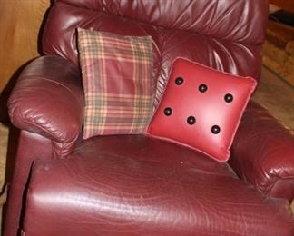 Leather LazyBoy Recliner