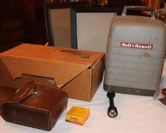 Bell Howell Vintage Movie Equipment