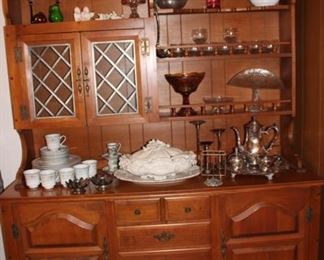 Sprague and Carleton Maple Hutch