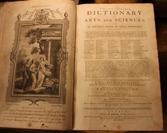 Antique Dictionary from 1778