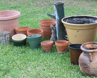 Large Selection of Pots