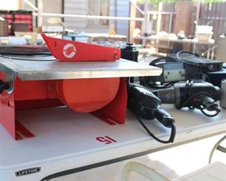 Table Saw and Other Tools
