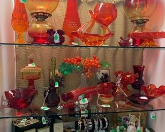 Glassware and Jewelry 