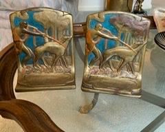 Unique art deco bookends