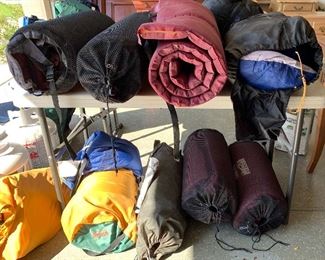 Tents and Sleeping Bags