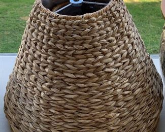 Wicker Lampshade