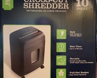 Cross-Cut Shredder