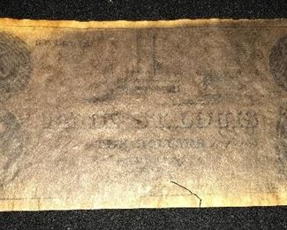 ANTIQUE 10 DOLLAR MISSOURI BANK NOTE