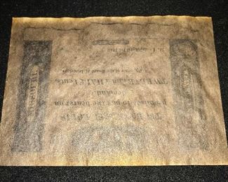 ANTIQUE BANK NOTE