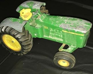 vintage John Deer tractor 