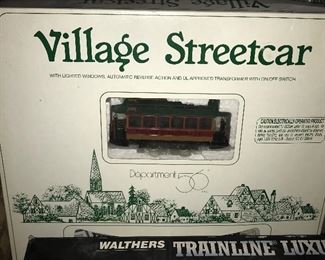 Department 56 Village Train Set