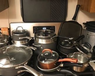 Pots & pans, Calphalon  and more