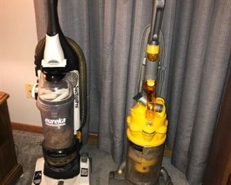 Vacuum cleaners, Dyson & Eureka 