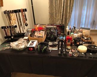 Jewelry, Gift Items, Makeup, Electronics 