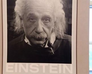 Einstein Poster Matted