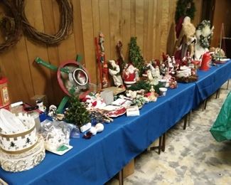 Large Selection of Christmas Decorations