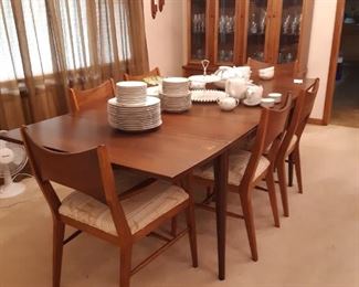 Dining room furniture is Broyhill SAGA