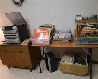 Records! Cassettes and CDs! OH MY!