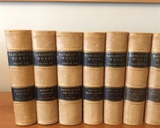 BANCROFT'S WORKS - 39 Volume Set of the Works of Hubert Howe Bancroft