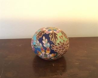 Cloisonné Paper Weight (Aprrox 2-1/4in)