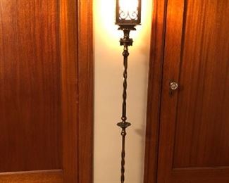 Vintage Floor Lamp - Lantern Style
