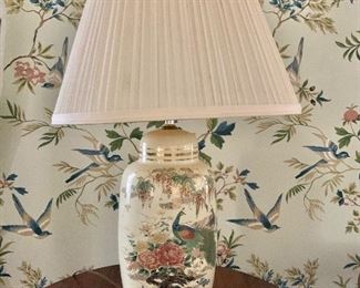 $75 - Peacock lamp