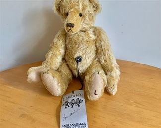 $30 Stuffed bear with label 