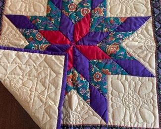 $60 - Quilt - Approx 2' x 2'