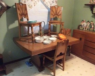 Vintage dinning room set