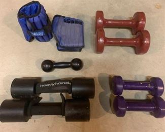 Assortment of Workout Fitness Weights
