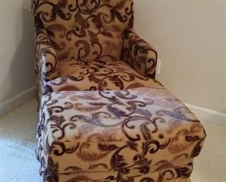 Blairs House Chair with Ottoman