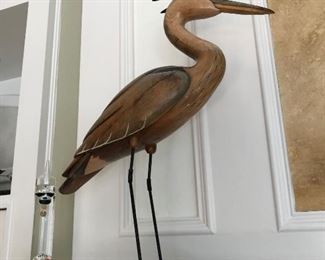 Tom Taber signed Heron